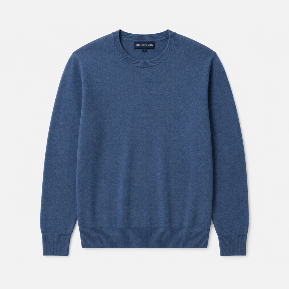 Merino crew neck jumper